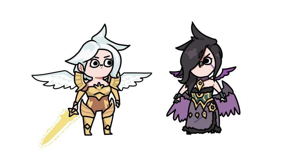 League of Legends Chibi Cale