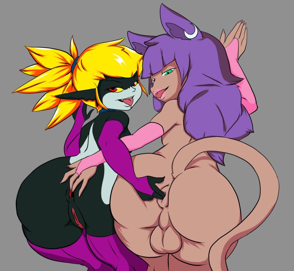 Hentai Huge cock in a small