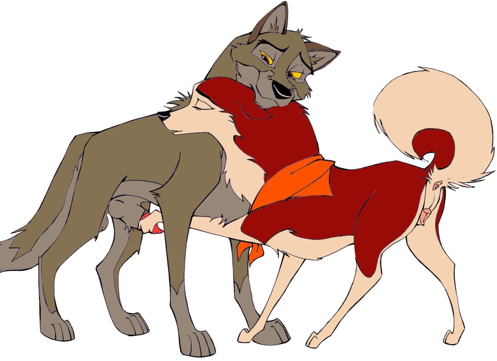 Porn cartoon with wolves