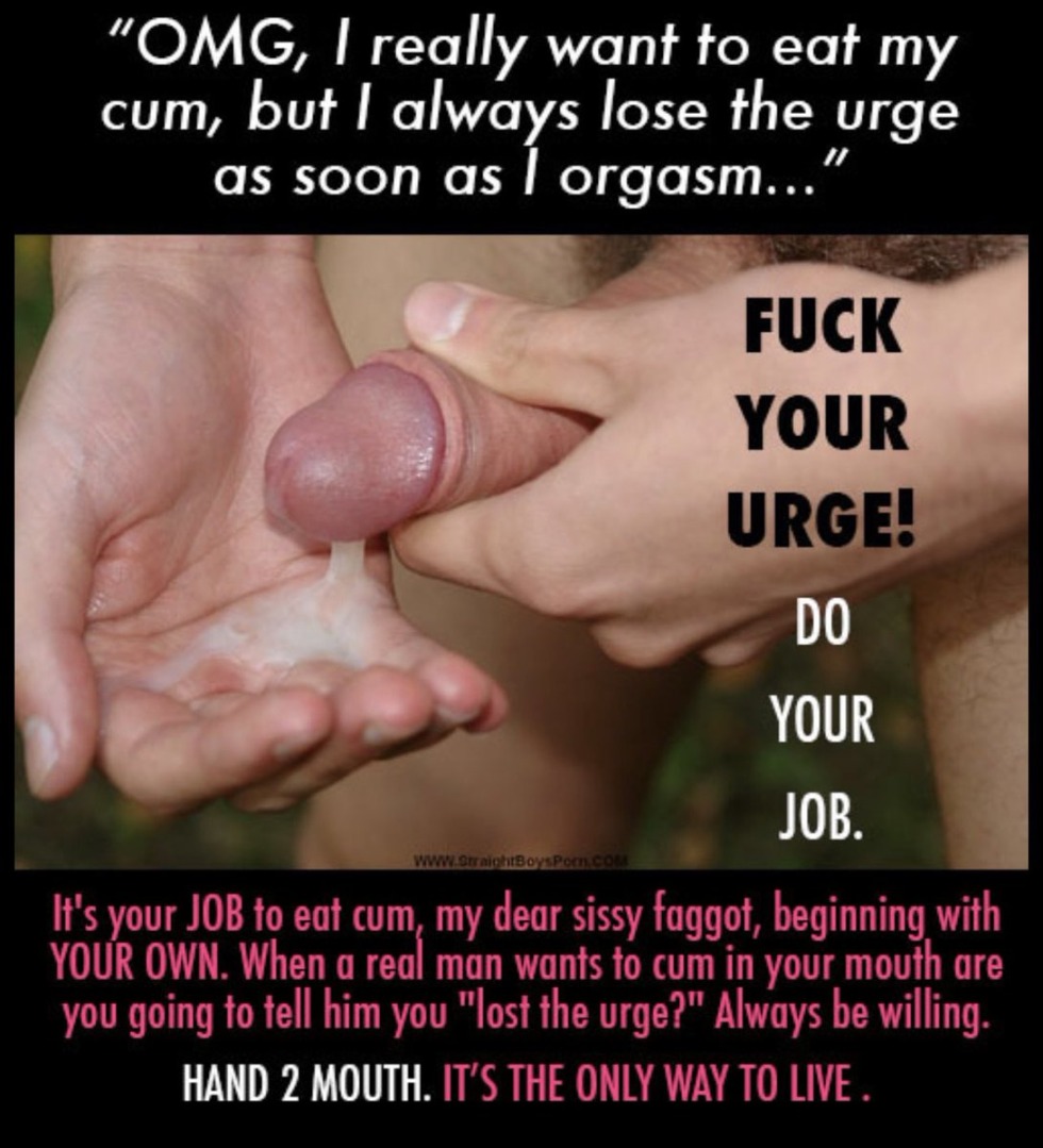 Cum Eating Instructions motivators