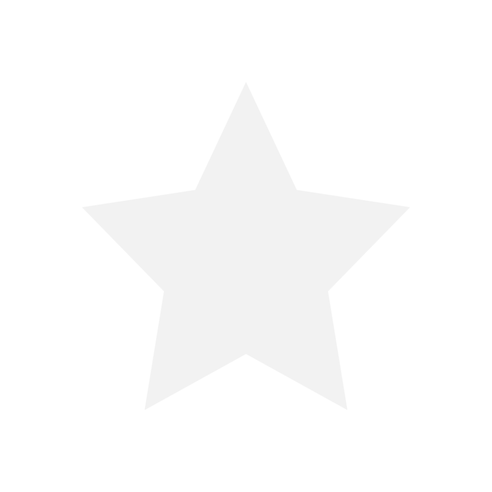 White stars on a transparent background