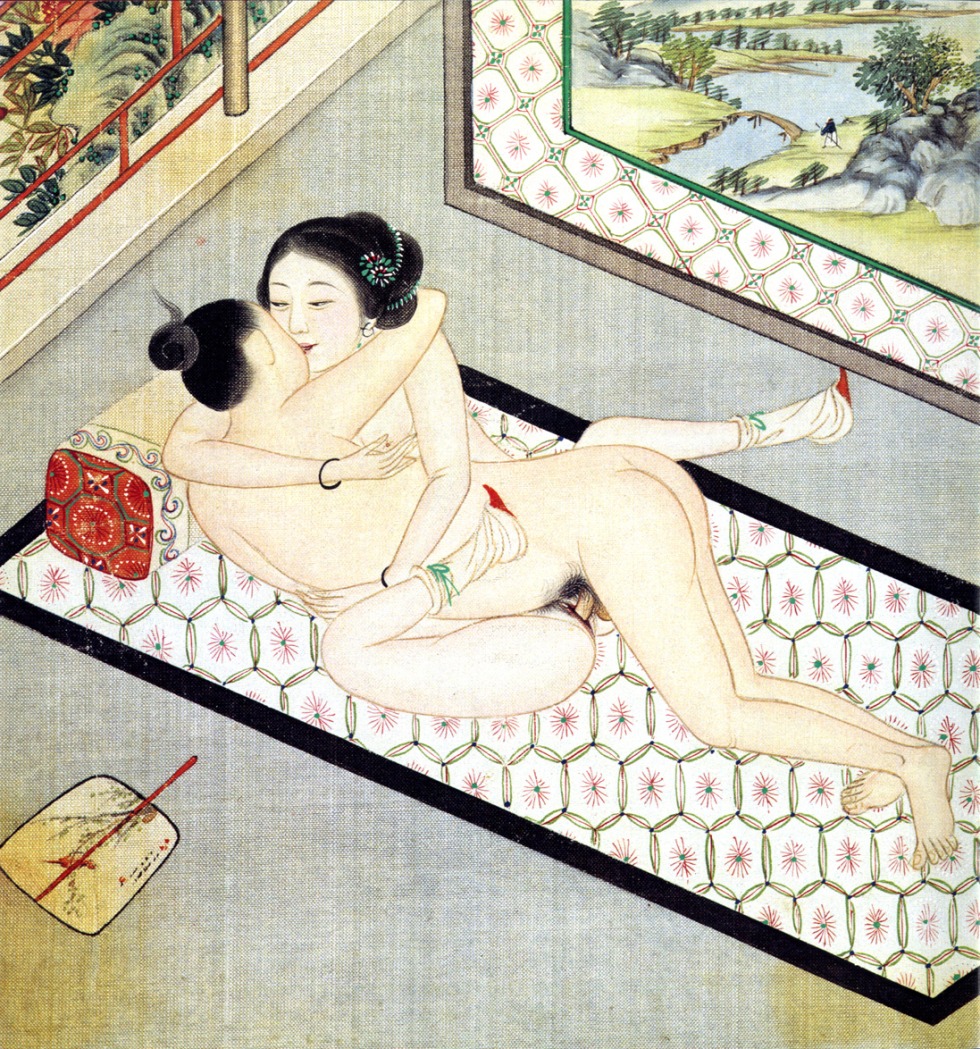 Modern Chinese painting nude