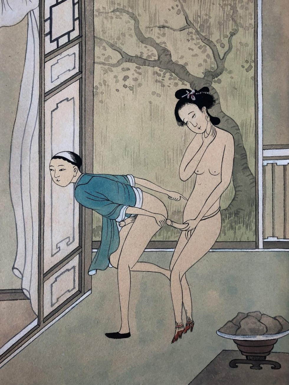 Ancient Chinese erotic painting