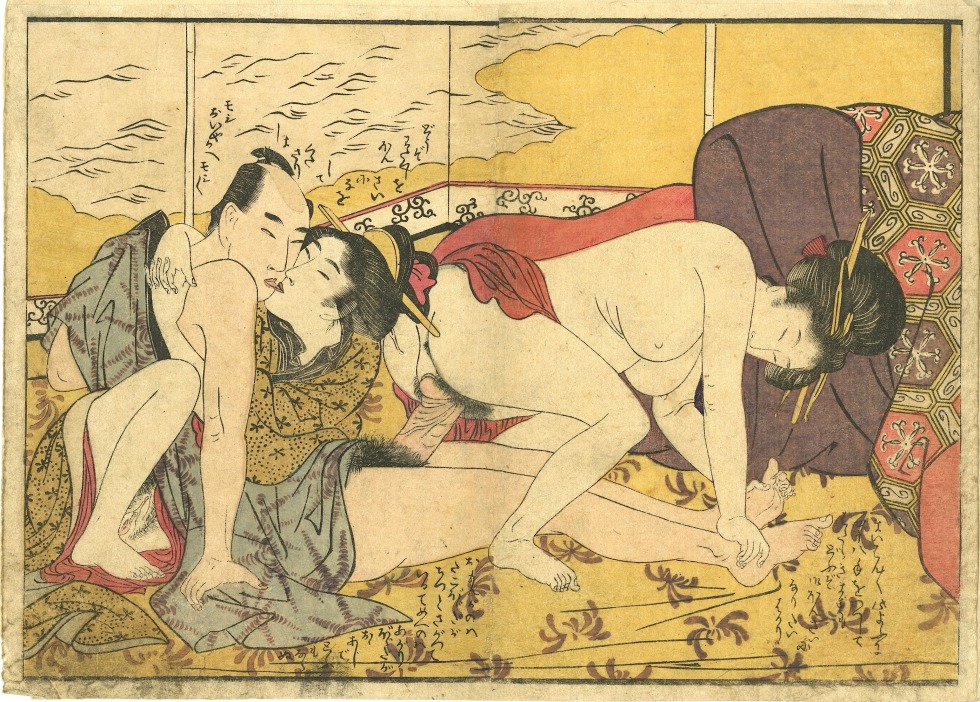 Kitagawa Utamaro erotic engravings