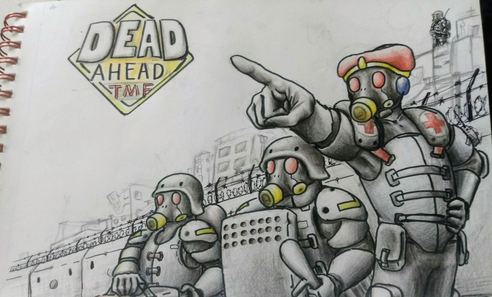 Pixel game about zombies apocalypse