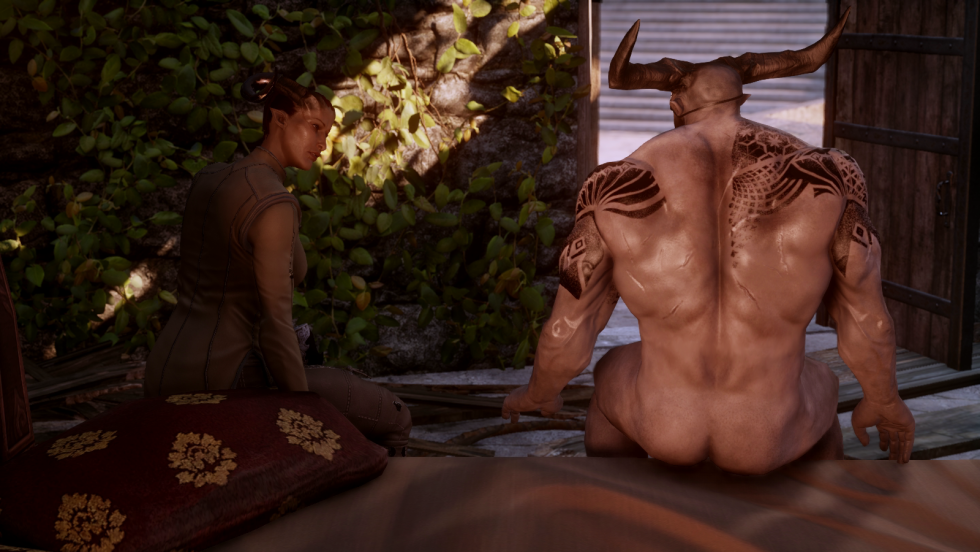 Iron bull Dragon Age Naked