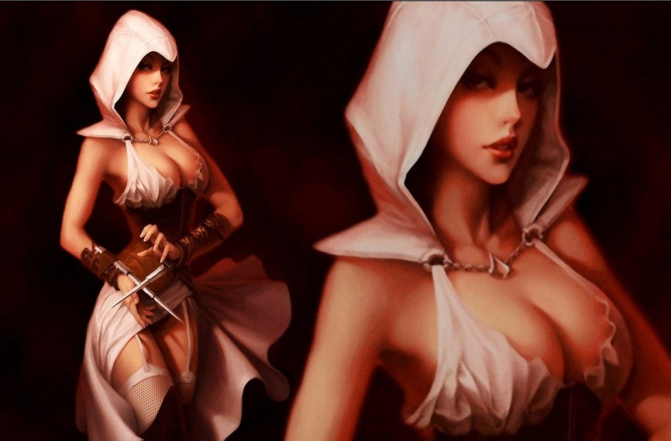Eliza Assassin Creed Tits