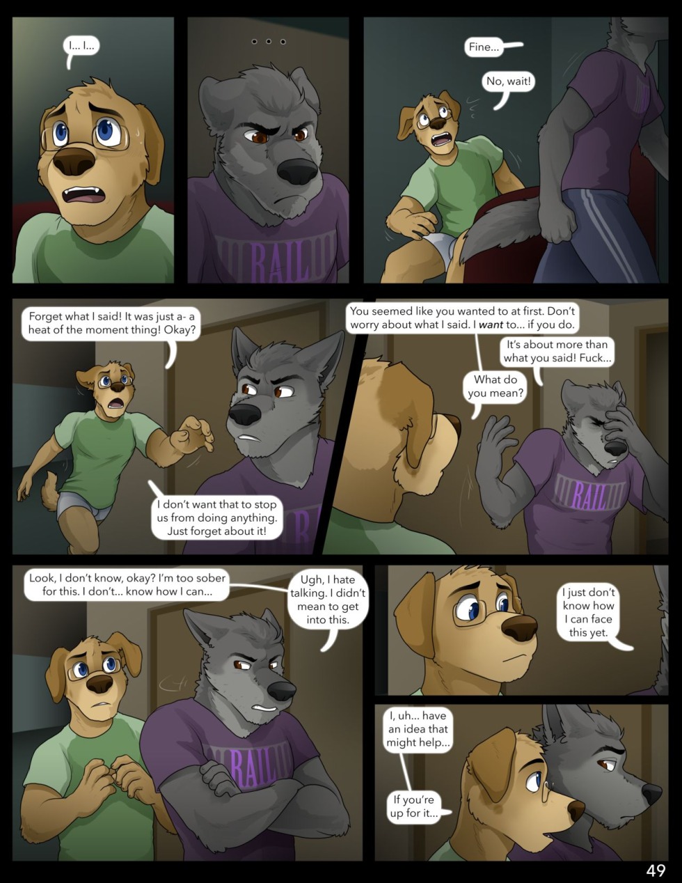 The Internship comic book Furry Kozzy