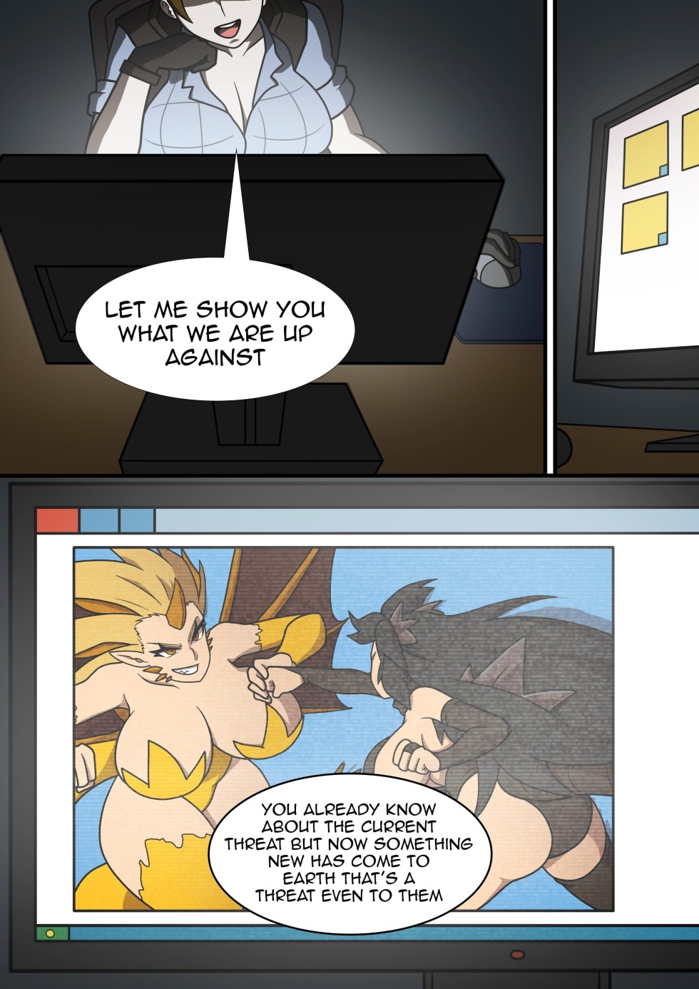 Hentai comics monstro girls comic