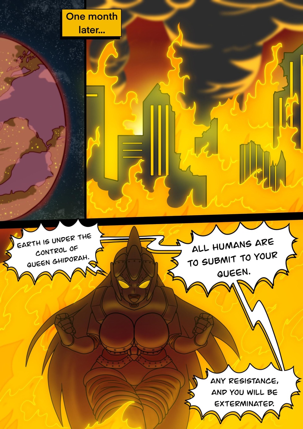 King Gidor Gerl Hentai