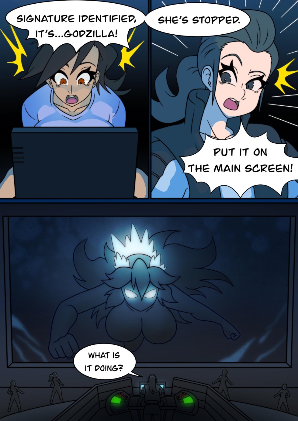 Kaiju Girls Chapter 2 Comix