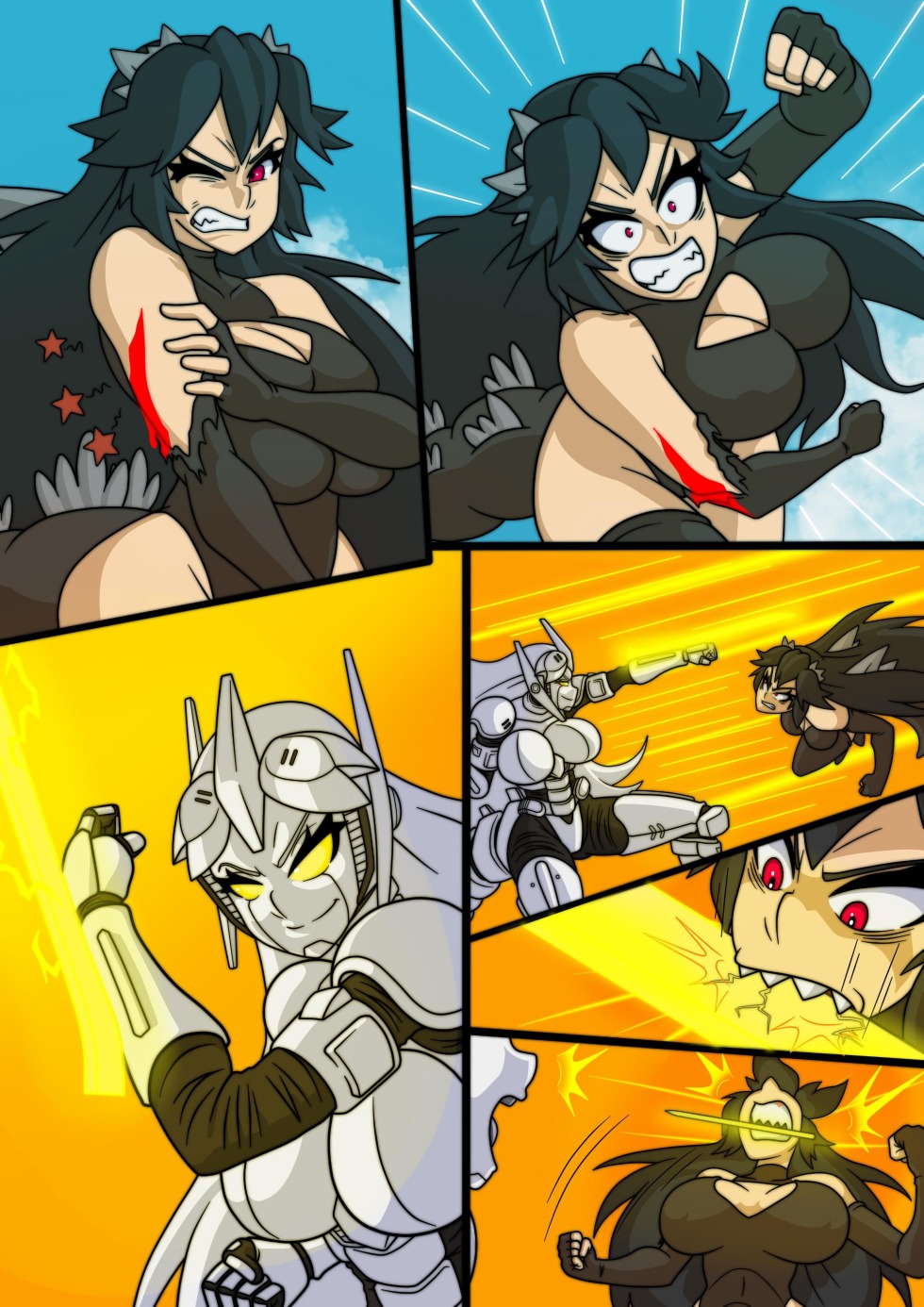 Kaiju Girls Chapter 2 Comix Hentai