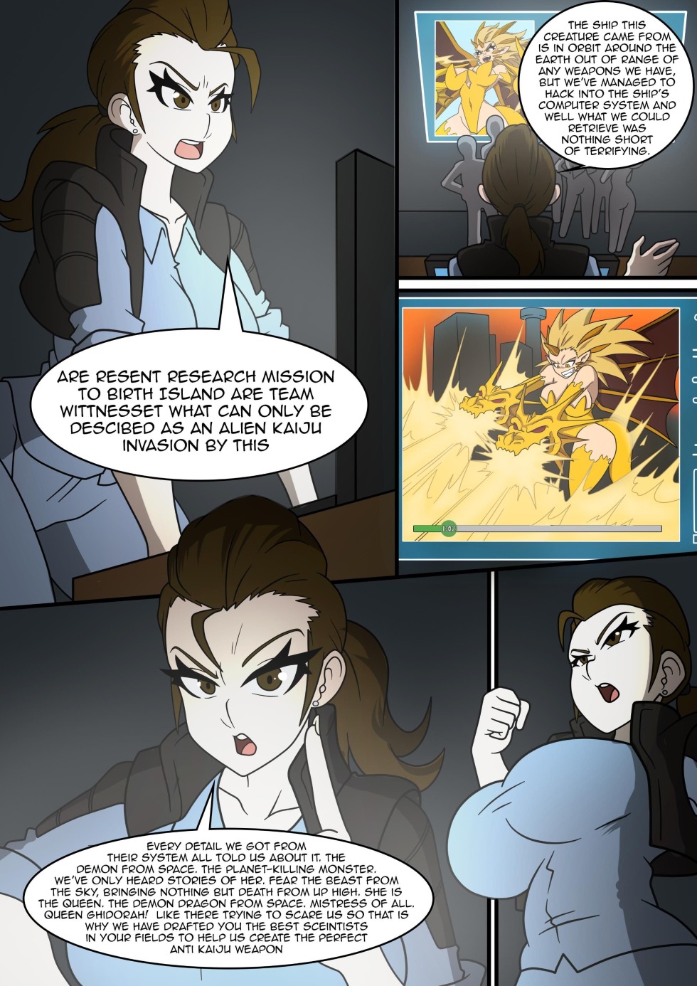 Godzilla Futanari Hentai