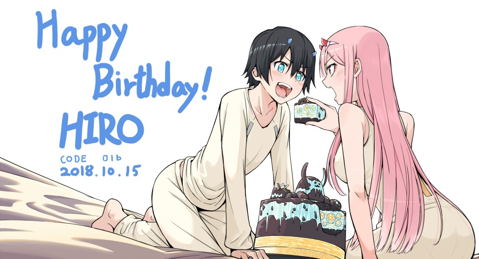 Happy Birthday Anime Zero Two