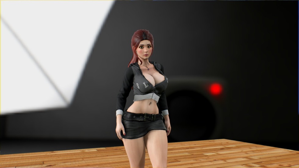 A guy with a girl in a car