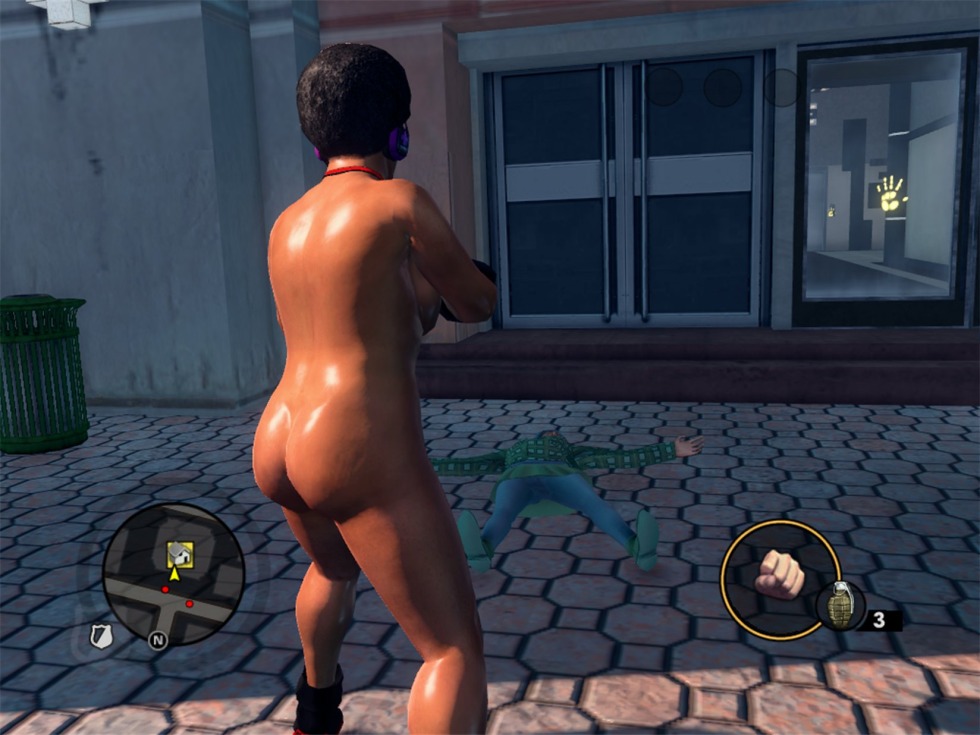 Saints Row 3 Naked Women's Character