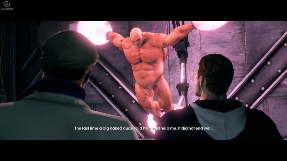 Nude mod Saints Row 4 Naked man