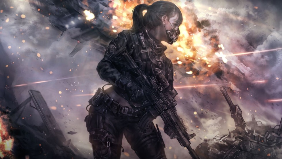 Egyptian gods Anubis Girl