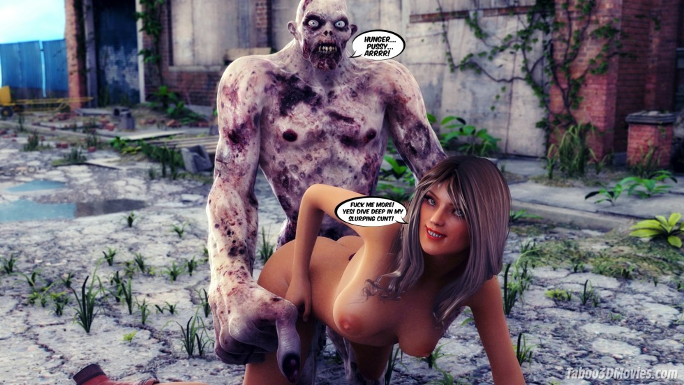 Zombie apocalypse hentai comics