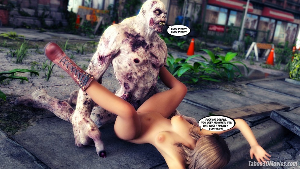 Naked zombie apocalypse