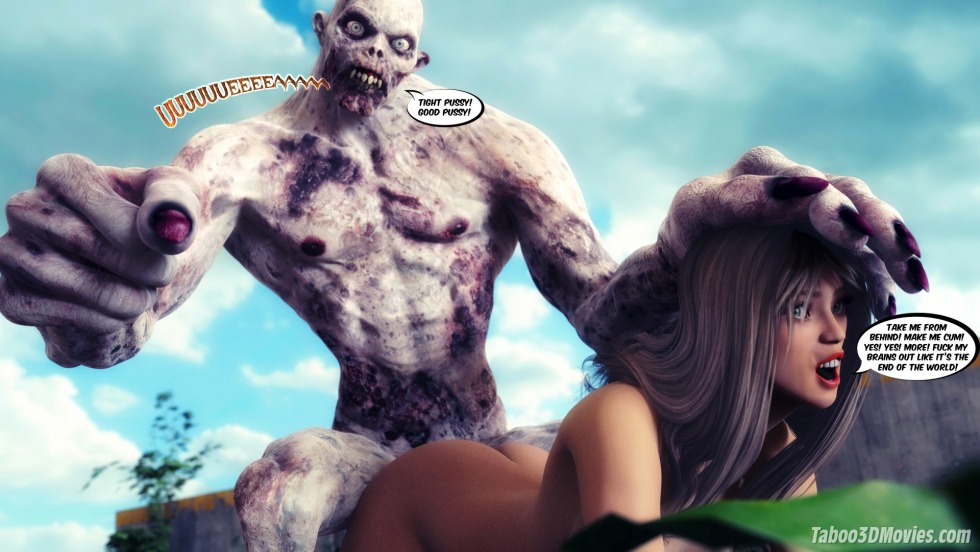 Naked women in zombie apocalypse