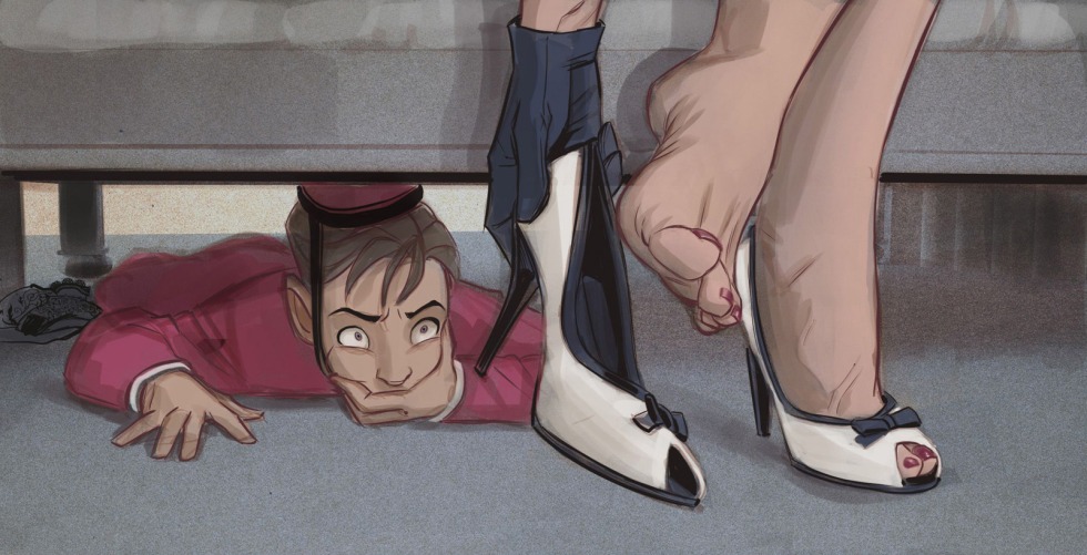 Sleepygimp Feet Comics