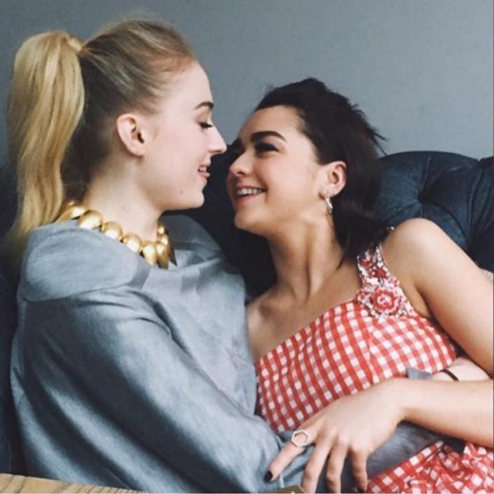Macy Williams and Sophie Turner