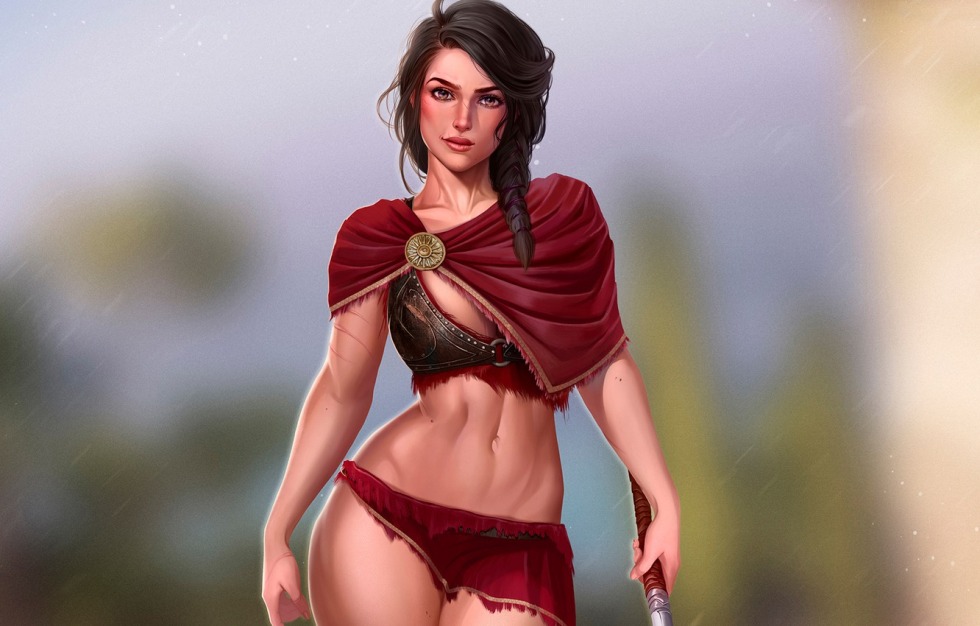 Kassandra Assassins Creed Prywinko Art