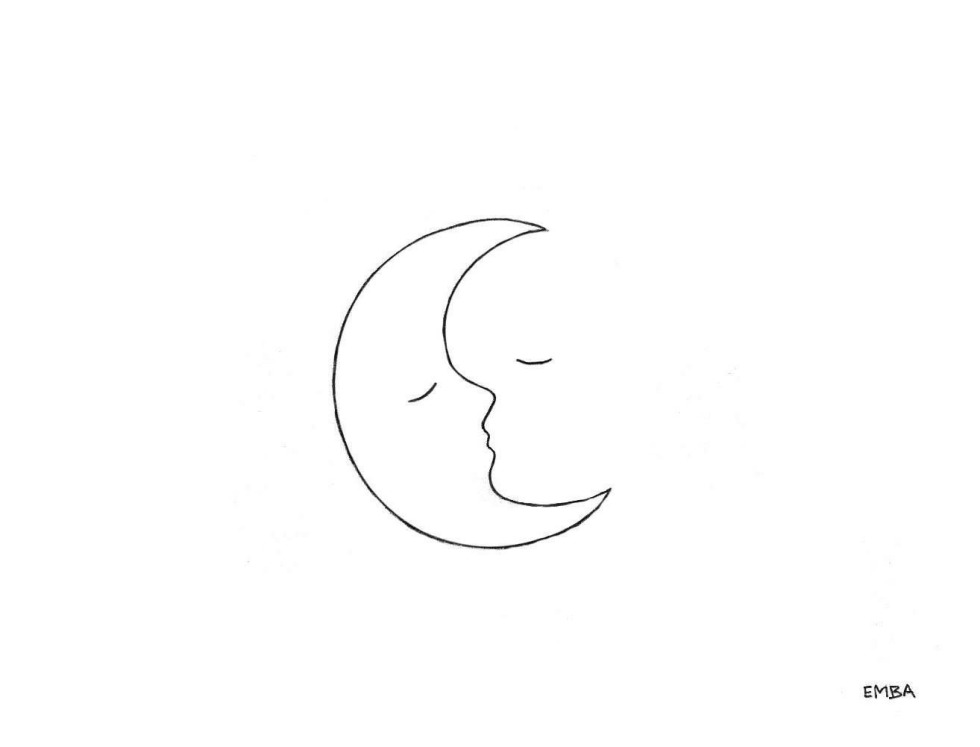 Pictures for sketching moon