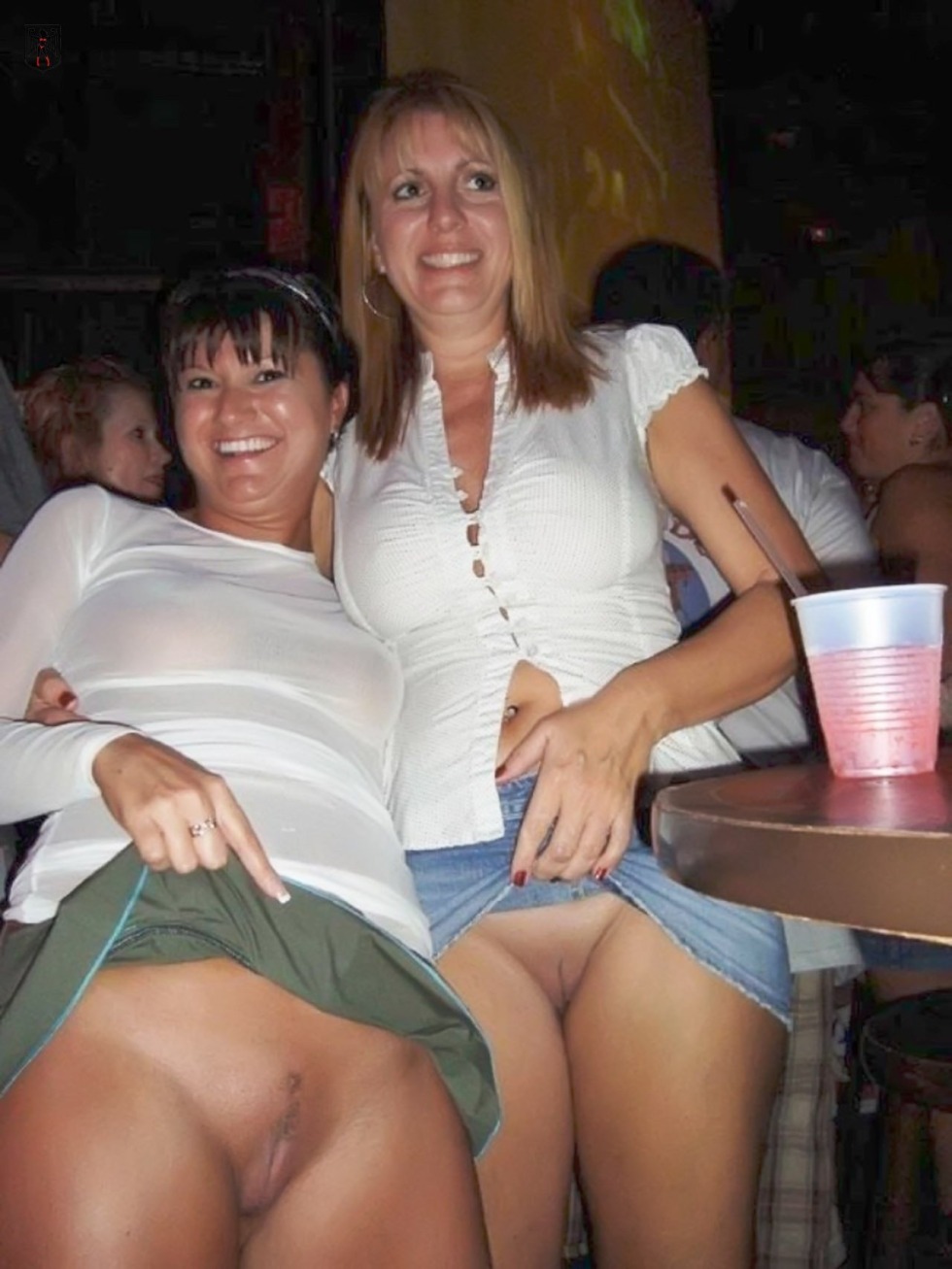 Mature women without panties