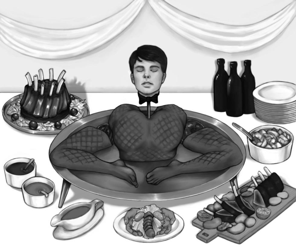 Anime boobs cannibalism