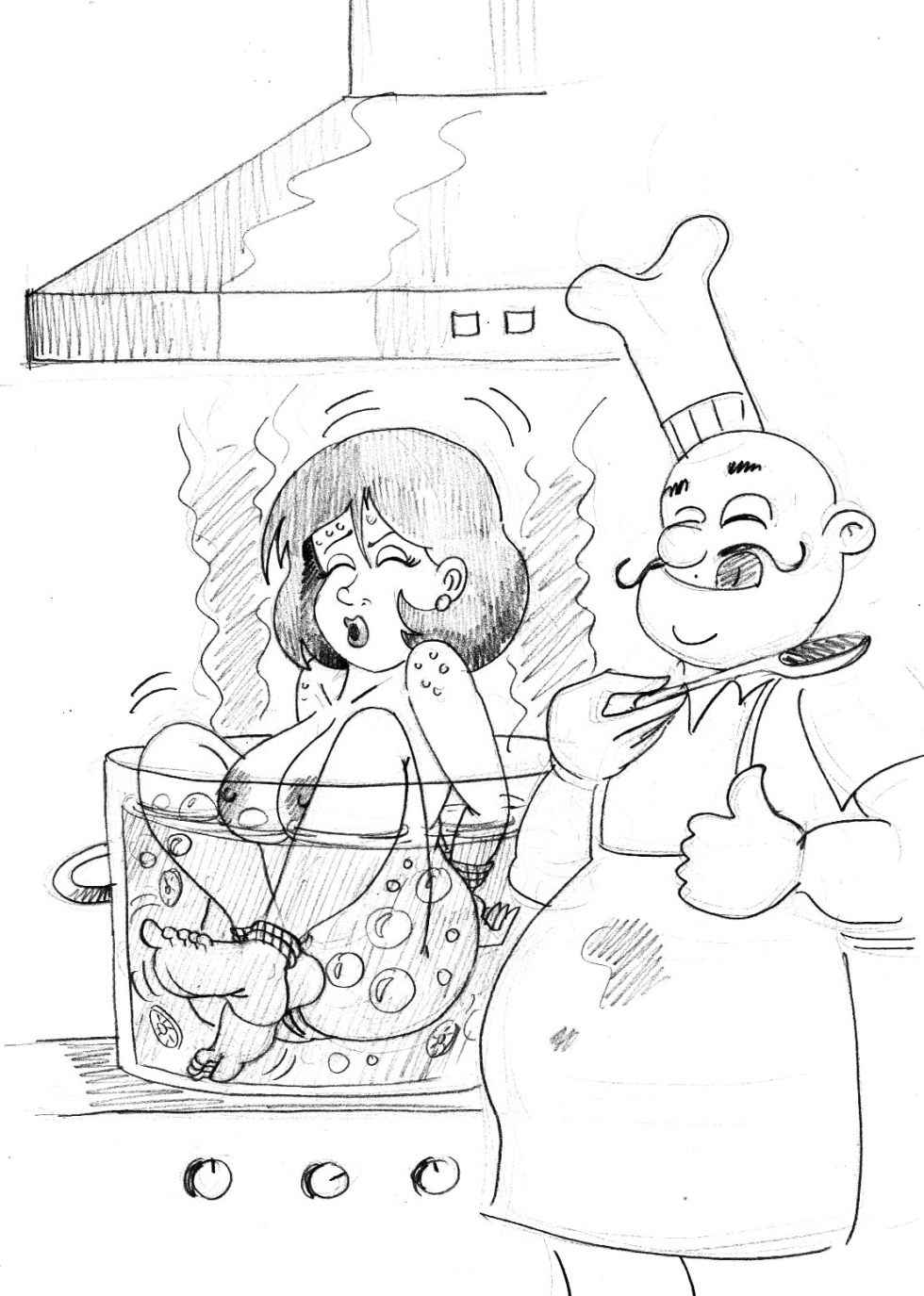 Wicked Wenches of the Dark Seas Sex Cannibal