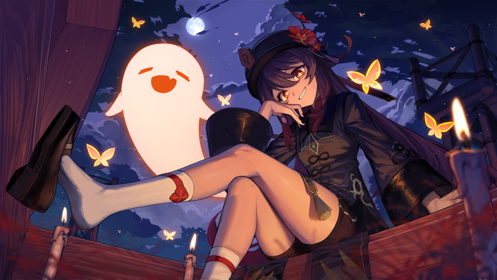 Banner Hu Tao Genshin Impakkt 2022