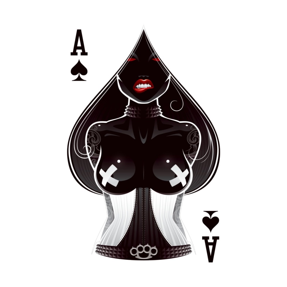 Cupid Queen of Spades
