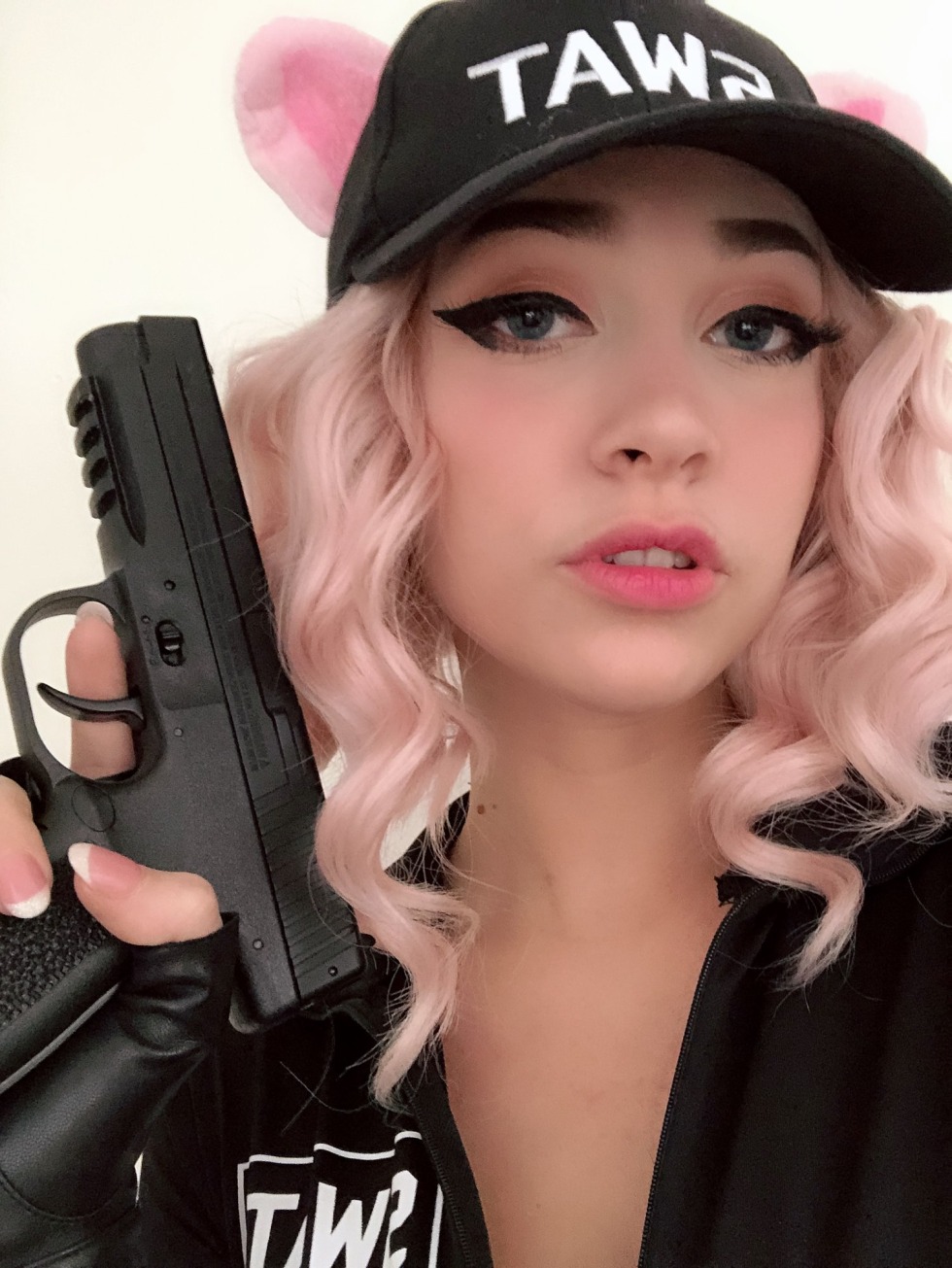 Anime pictures on a black background