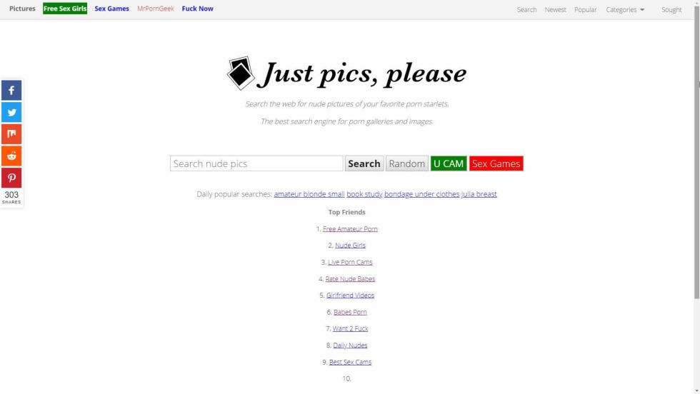 Safe sites for adults