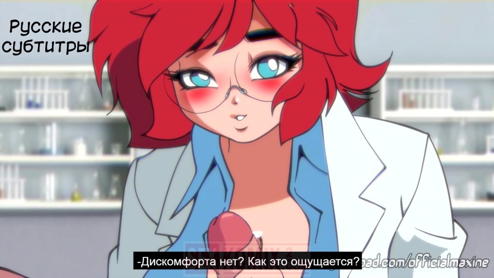 Hentai is surprised by a huge cock