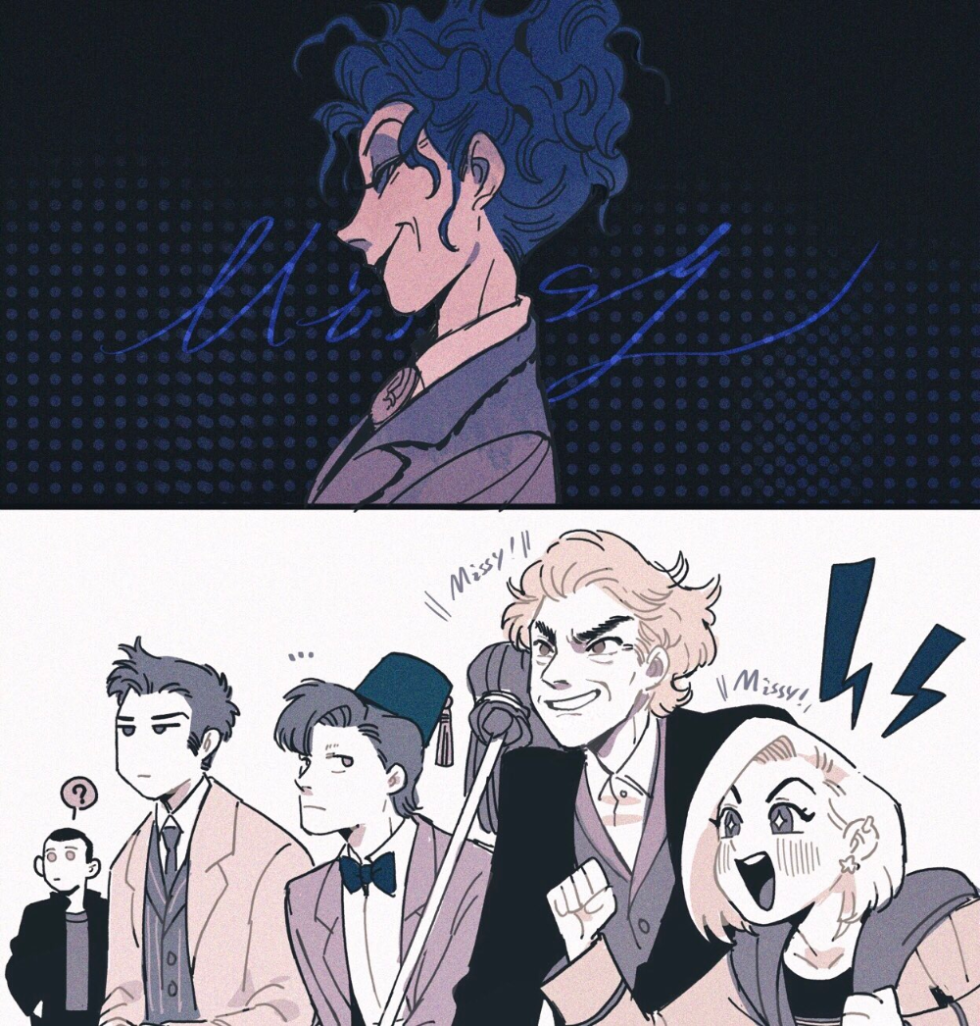 12 Doctor and Missy Art Juanmao