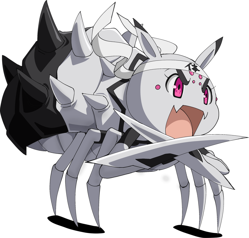 Kumo Desu Ga Nani Ka? Ariel art