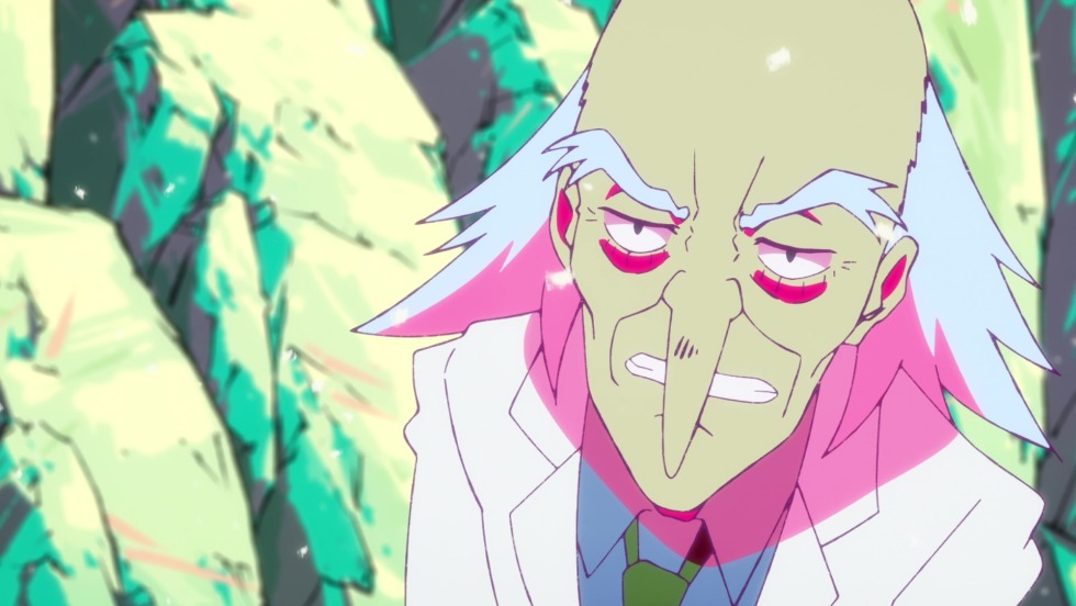 Deity Idaten in a peaceful generation of animated series