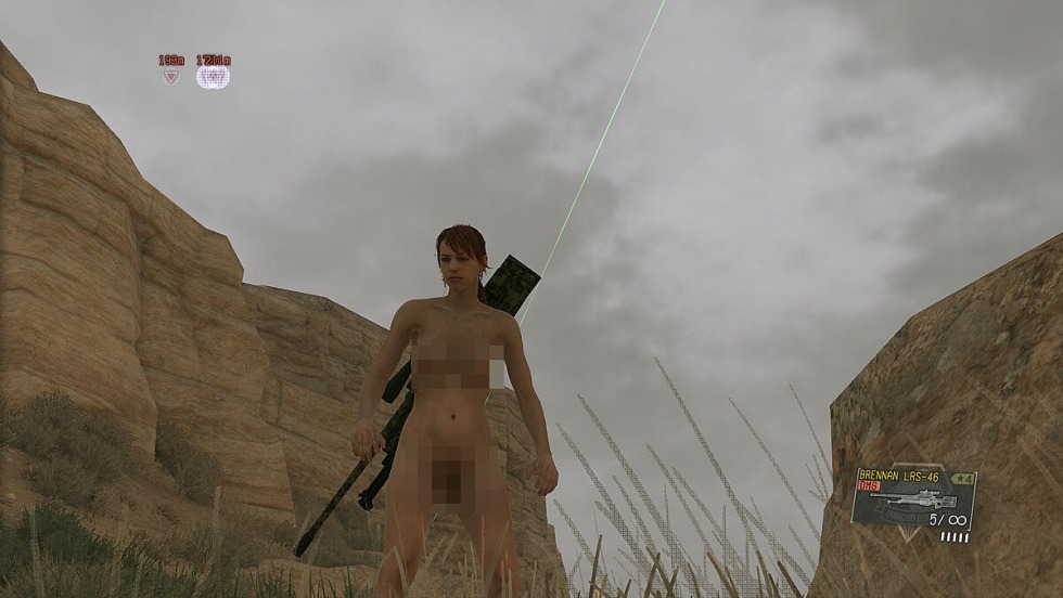 Editor of naked characters in games