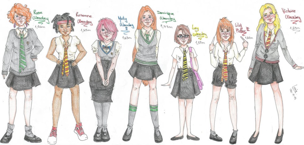 Harry Potter Character Marie-Victuer Weasley