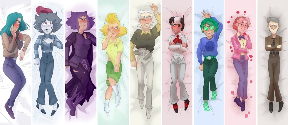 Dakimakura 13 cards Varu pillow