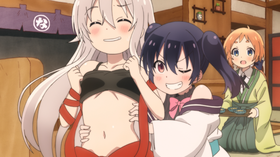 Urara Meirochou Anime Belly tickling