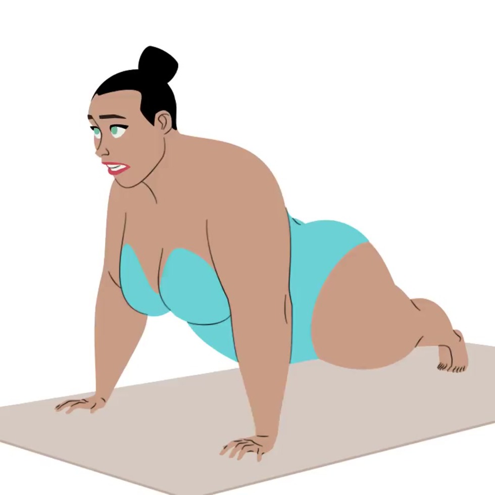Fat girls animation