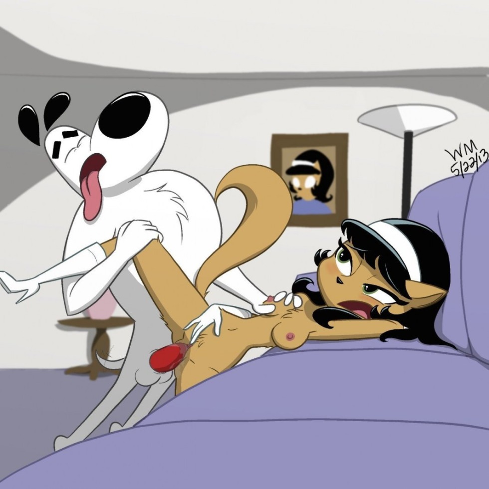 My Melody and Kuromi from anime