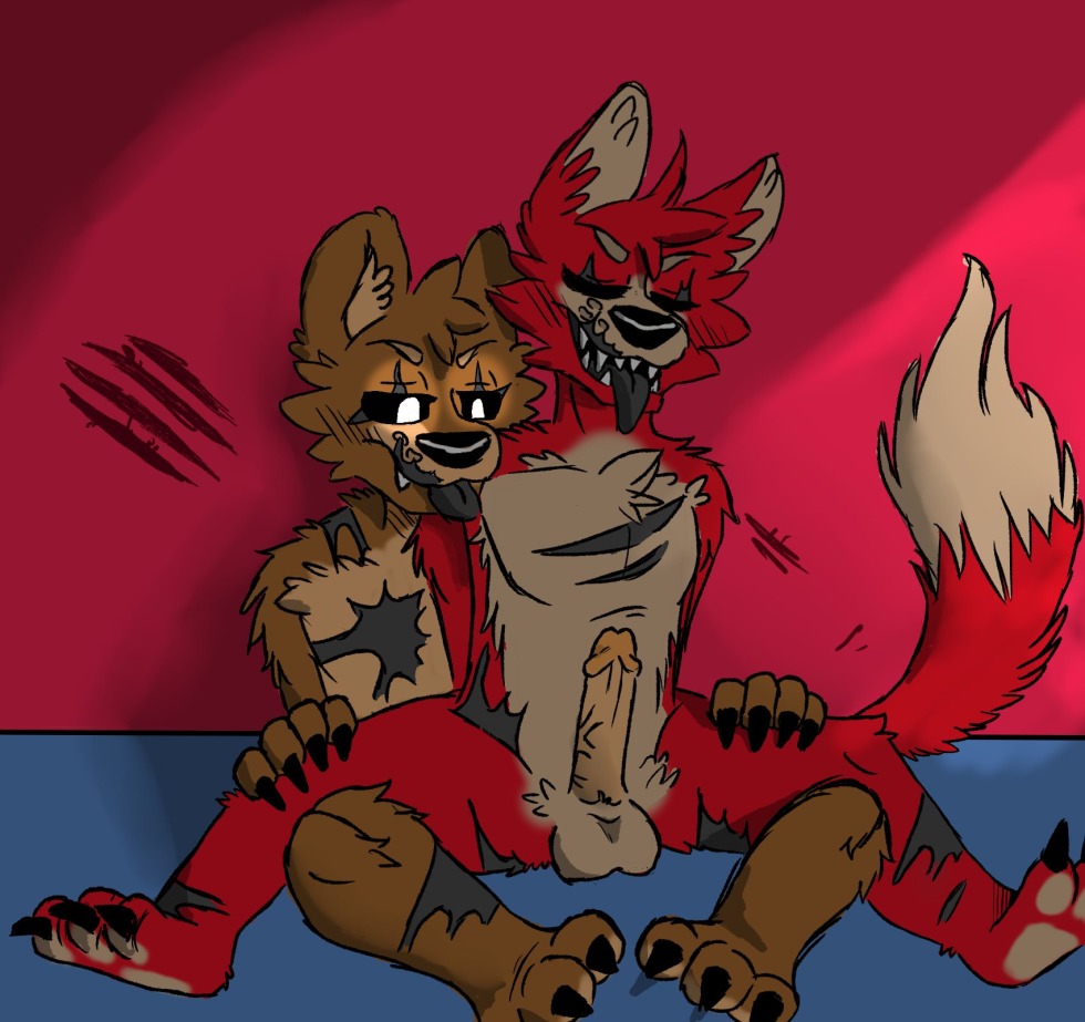 FNAF 2 Hentai Chika Anal