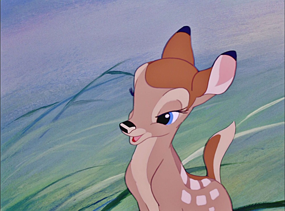 Bambi cartoon fanin