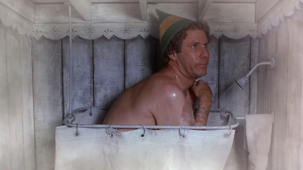 Adult aunts in the bathroom