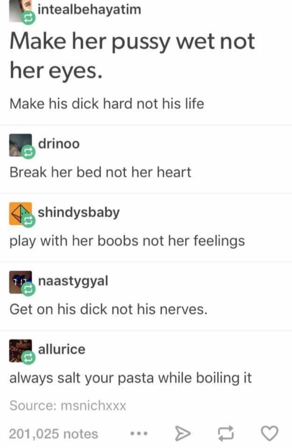 Break Her Bed Not Her Heart